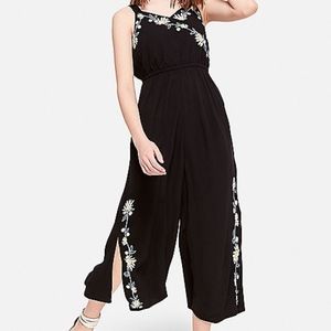 Justice Floral Embroidered Jumpsuit
